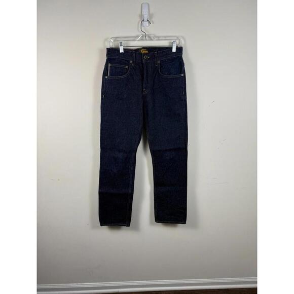 Brave Star Selvedge Jeans Japan Button Fly Dark Wash 29x30